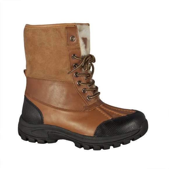 NEW CLOUD NINE ladies sheepskin tundra boot in chestnut - Picture 1 of 6